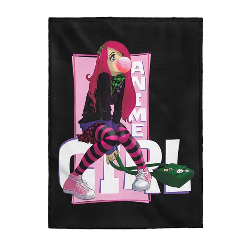 Lindo Anime Niña Kawaii Japón Otaku Ramen Manga Anime amantes regalo manta de felpa - Imagen 5 de 9