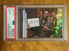 2022 Panini Photogenic Basketball LeBron James Scoring Record Diamond /75 PSA 10