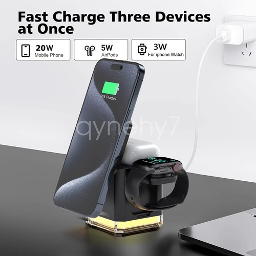 Wireless Phone Charging Camera HD WiFi Security Motion Detection Camera White - Picture 8 of 23