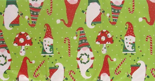 Christmas Flannel Backed Vinyl Tablecloths Round Oblong or Square many sizes - Picture 81 of 104