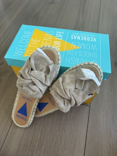 VERBENAS ~ Gr. 38 ~ Damen ~ Sandalen ~ Espadrilles ~ Alicia ~ beige ~ NEU - Bild 9 von 10