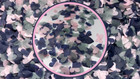 Biodegradable Wedding Tissue Paper Confetti - Navy Blue and Pale Pink