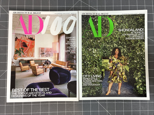 Architectural Digest MAGAZINE 2019 Full Year Lot + 12 from 2018 and 2020 - Foto 5 di 13