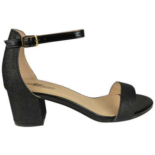 Braut Party Sandalen Schuhe Damen Ausgehen Peeptoe Glitzer Diamanten Damengröße - Bild 24 von 33