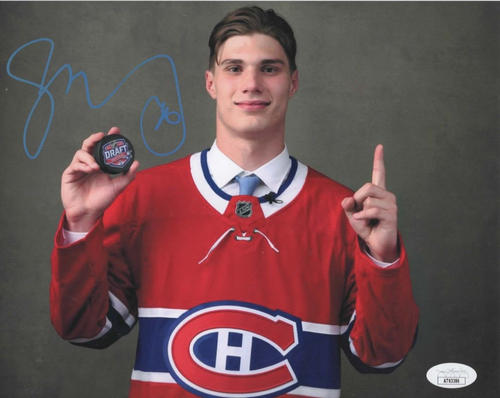Juraj Slafkovsky Signed 8x10 Photo w/ JSA COA #AT63386 Montreal Canadiens - Picture 2 of 2