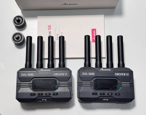 Accsoon Cineview SE 350m Wireless Dual Band SDI HDMI 1200ft Transmitter Receiver - Imagen 4 de 7