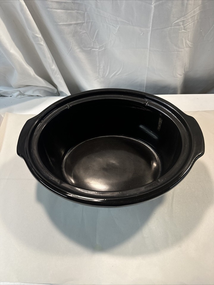 CrockPot Slow Cooker Model SCV603TQ oval 6 qt Stoneware insert/pot