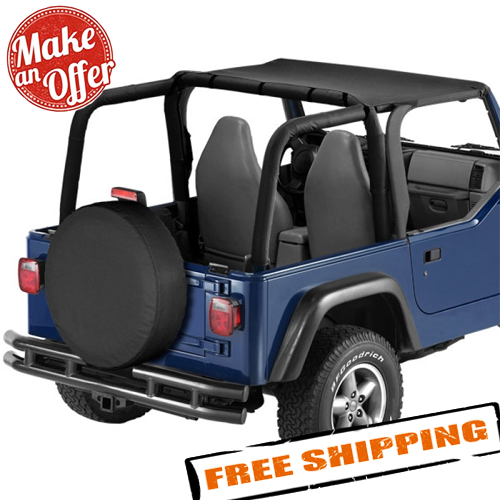 Bestop 52521-15 Black Denim Strapless Bikini Top for 1997-2002 Jeep Wrangler TJ | eBay Bestop 52521-15 Black Denim Strapless Bikini Top for 1997-2002 Jeep Wrangler TJ | eBay