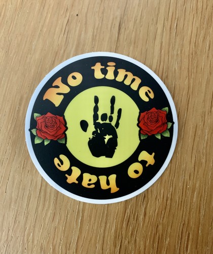 Grateful Dead No Time to Hate Premium Deadhead Sticker 4 in Jerry Garcia - 第 1/3 張圖片