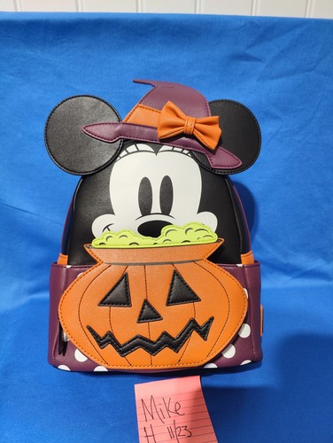 Loungefly x LASR Exclusive Disney Minnie Witch Cosplay Mini Backpack 