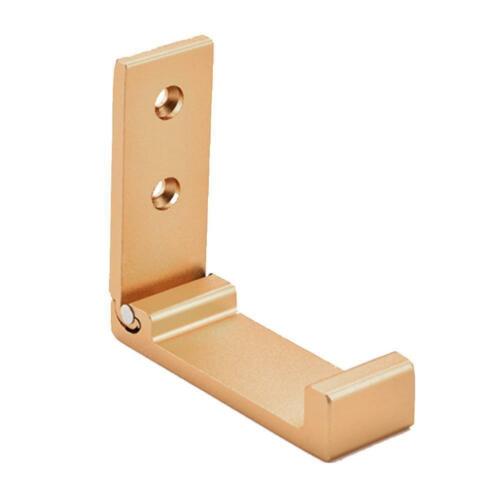 Aluminium Faltbare Kopfhörerhalter Headset Wandaufhänger Wandhalterung - Bild 8 von 9
