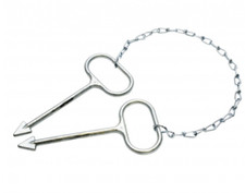 Hydrant Key Shaft Hook 1 Pair With Chain Fire Brigade THW Manhole Cover