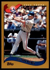 2002 Topps Baseball Card Lee Stevens A Baseball Cards #151
