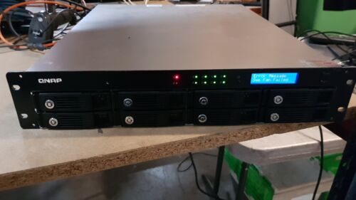 READ DESCRIPTION! QNAP TS-809U 8 Bay 14TB HDD 2GB 2x PSUs - Picture 2 of 24