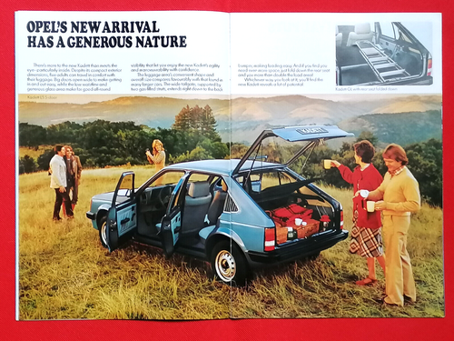 Nuevo OPEL KADETT (D) 1979 Reino Unido lanzamiento folleto de ventas y especificaciones - SR GL LS L - Imagen 5 de 19