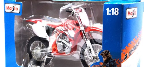 Yamaha YZ-450F Kids Diecast Dirt Bike Motocross Motorbike Motorcycle Toy 1:18 - Picture 10 of 11