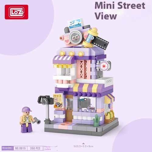 LOZ Shop Street View Building Blocks Set Bricks Kit Education Toy Gift Adult Kid - Picture 4 of 18