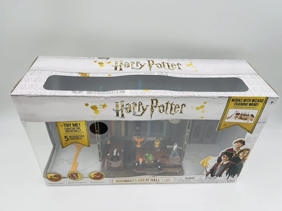 Harry Potter Mini Hogwarts y Quidditch Tienda Juguete Juego Juego De 2 NUEVO Venta Foto 4 de 4