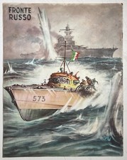 MILITARIA-MARINA-FRONTE RUSSO-ALPINI-CROCE ROSSA-RANDAZZO-CASTAGNACCI-MAS-LADOGA