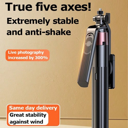 67" Phone Tripod & Selfie Stick,Wireless Remote,for iPhone & Android,Recording - Picture 26 of 45