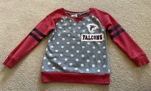 NFL Team Apparel Falcons Girls sweatshirt size 6X - Picture 1 of 5