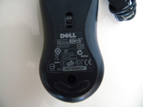 Dell OMY897 Black and Silver USB 5 Button Wheeled Computer MOABBO for Gaming PC - Picture 6 of 6