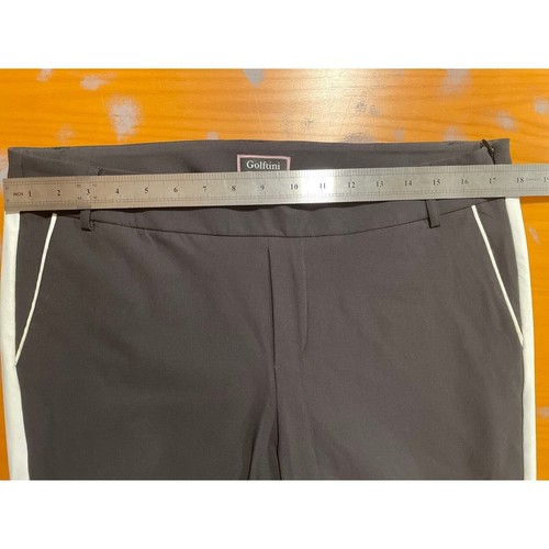 Classic Golftini Golf Pants Ankle Black White Athletic Pickleball Walking XL - Picture 7 of 8