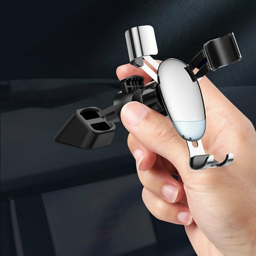 Black Car Dashboard Mount Stand Base For Air Vent Car Phone Holder Accessories - Picture 6 of 10