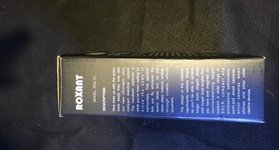 Roxant Pro Video Camera Stabilizer Midnight Black Limited Elite Edition ROX-1C - Image 3 of 4