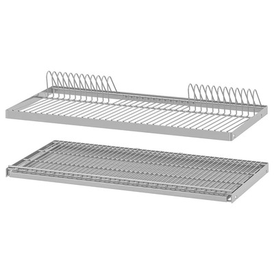 Utrusta Dish Drainer Rack And Tray For A 80cm Wide Ikea Wall Cabinet Unit Ebay Utrusta Dish Drainer Rack And Tray For A 80cm Wide Ikea Wall Cabinet Unit Ebay