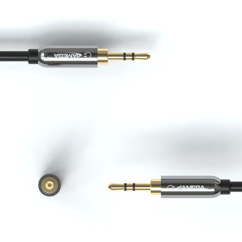 0,2m Audio Splitter Kabel Y-Adapter Headset Aux Y Verteiler Stereo Y Adapter - Afbeelding 6 van 7