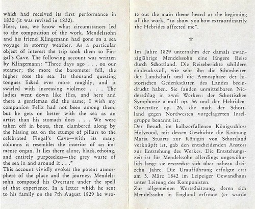 Mendelssohn Hebrides Overture Symphony No.3 "Scotch" CASSETTE ALBUM Karajan DG - Picture 8 of 12