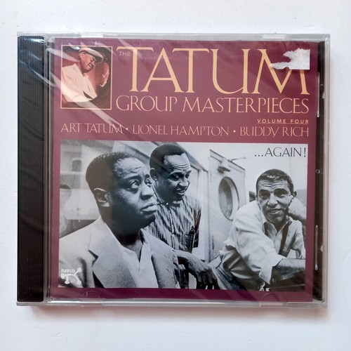 ART TATUM - THE TATUM GROUP MASTERPIECES VOL 4 (1990) CD SEALED REISSUE - Picture 1 of 2