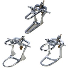 5Pcs Zinc Alloy Complete Denture Articulators for Orthodontic Treatment - S/M/L