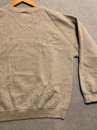 Stevens Henager College Sweatshirt Men's Large Gray Crewneck Gildan Cotton Y2K - Bild 9 von 18