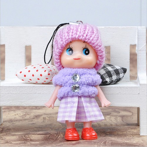 Plush Dolls Keychain Soft Stuffed Toys Keyring Mini Plush Animals Key Chain -lq - Picture 12 of 12