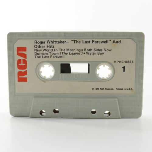 The Last Farewell - Roger Whittaker (Cassette Tape, Paper Case, 1975 RCA) TESTED - Picture 3 of 9