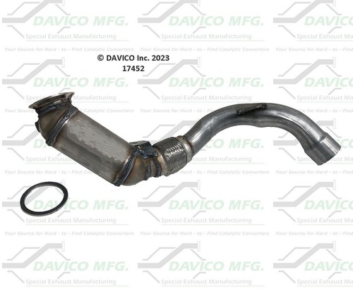 Catalytic Converter Fits 2012 2013 BMW 550i GT xDrive - Picture 5 of 16