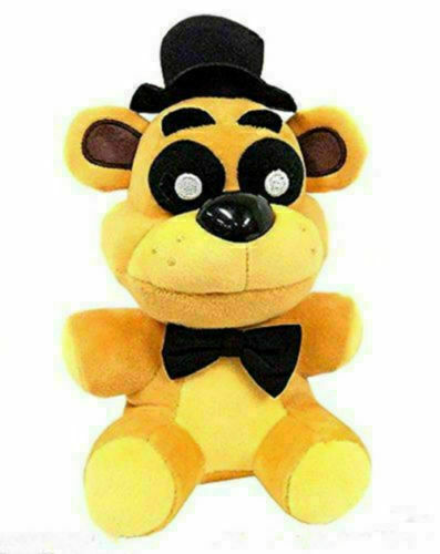 Anime Five Nights at Freddy's Peluche Golden Freddy Bear Muñeca Regalo de Navidad Juguete - Imagen 1 de 3