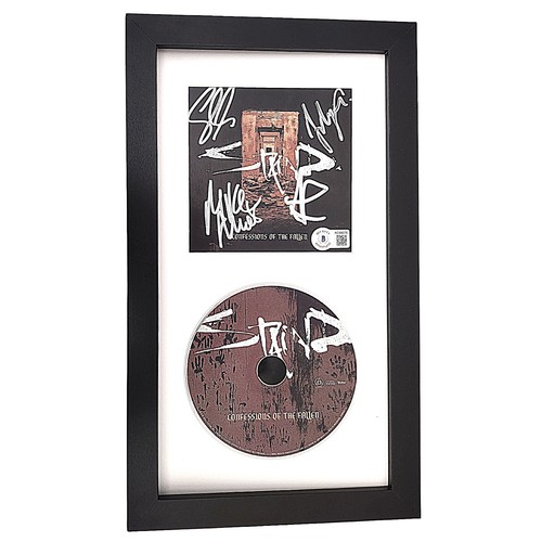 Staind Signed CD Confessions of the Fallen Cover Aaron Lewis Autograph Beckett - Picture 2 of 8