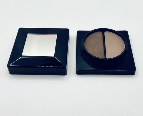 ESTÉE LAUDER TWO-IN-ONE EYE SHADOW DUO WET/DRY FORMULA 15 FAWN 03 CHESTNUT NOS - Picture 3 of 6