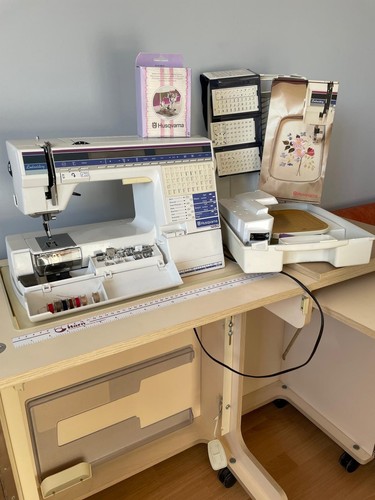 Husqvana 1250 Computerised Embroidery Sewing Machine - Imagen 2 de 7
