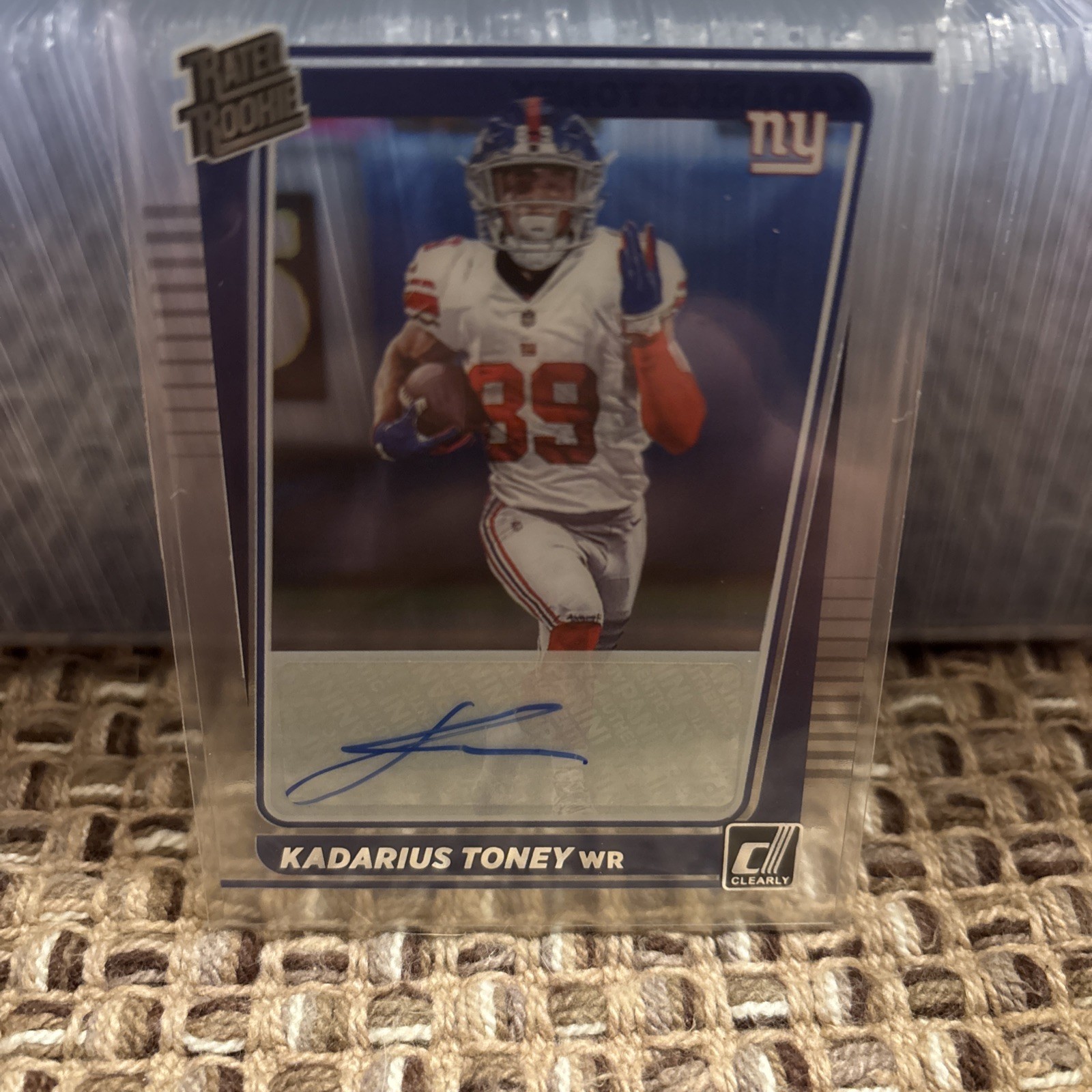 Kadarius Toney Panini Clearly Donruss #65 Base