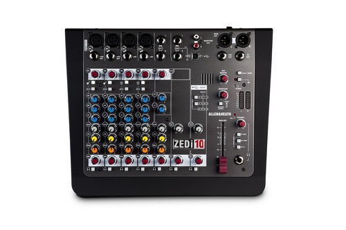 Allen & Heath ZEDi-10 - Compact Hybrid Audio Mixer/4x4 USB Interface (AH-ZEDi... - Picture 4 of 12