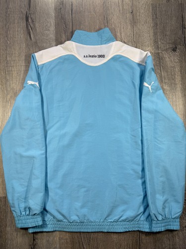 Puma Vintage Lazio Rom 2010/2011 Trackjacket S Trainingsjacke Retro Blau - Bild 4 von 4