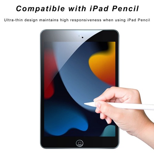 2 Pack For Apple iPad 10.2 9th 8 7th Generation Screen Protector Tempered Glass - Picture 6 of 8