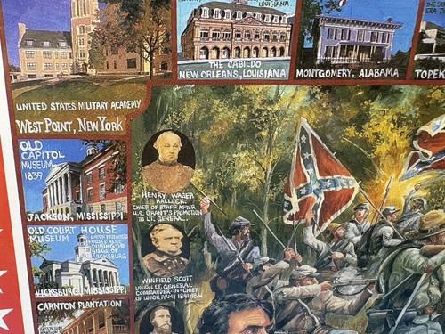 THE CIVIL WAR – White Mountain Jigsaw Puzzle (1994)- 24"x30" SEALED RARE HTF! - Picture 8 of 23
