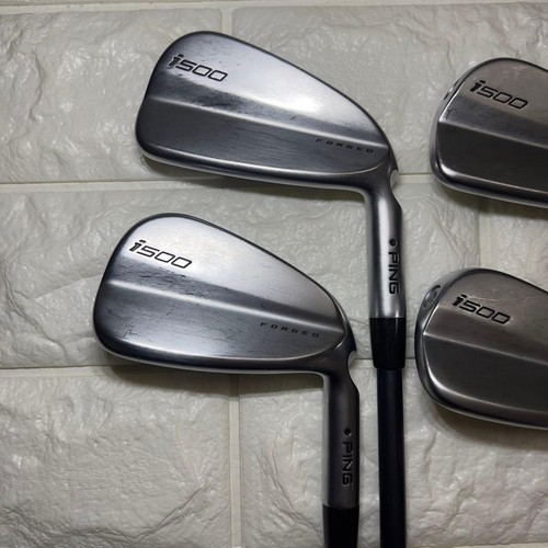 Set di ferri da stiro PING i500 ferro FLEX-S [5~W] ALTA albero 6 pezzi usato - Foto 3 di 13