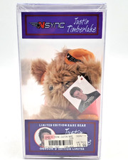 NSYNC Justin Timberlake Rare Bear Limited Edition Sealed Original Package