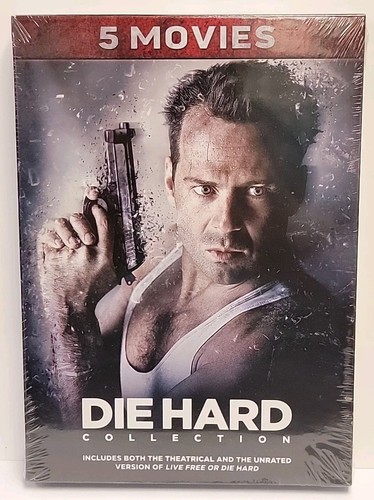 Die Hard Collection DVD (5 Movies) Boxed Set Brand New - Picture 1 of 2